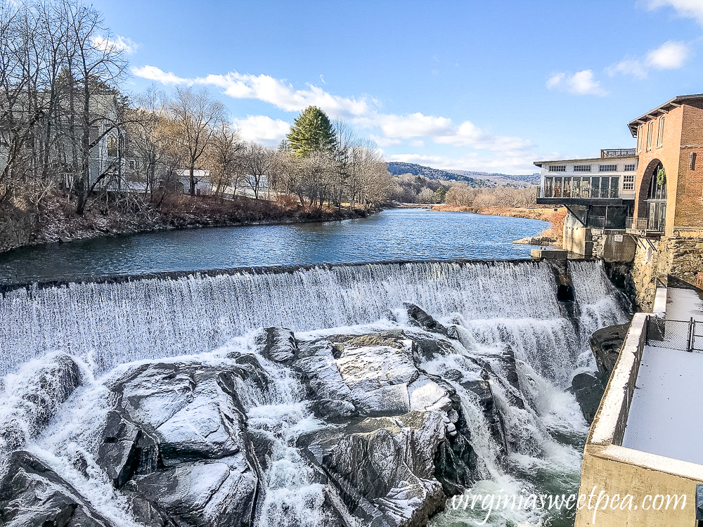 Ottauquechee River in Quechee VT