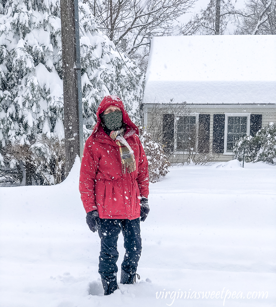 Snow December 2020 in Woodstock, Vermont