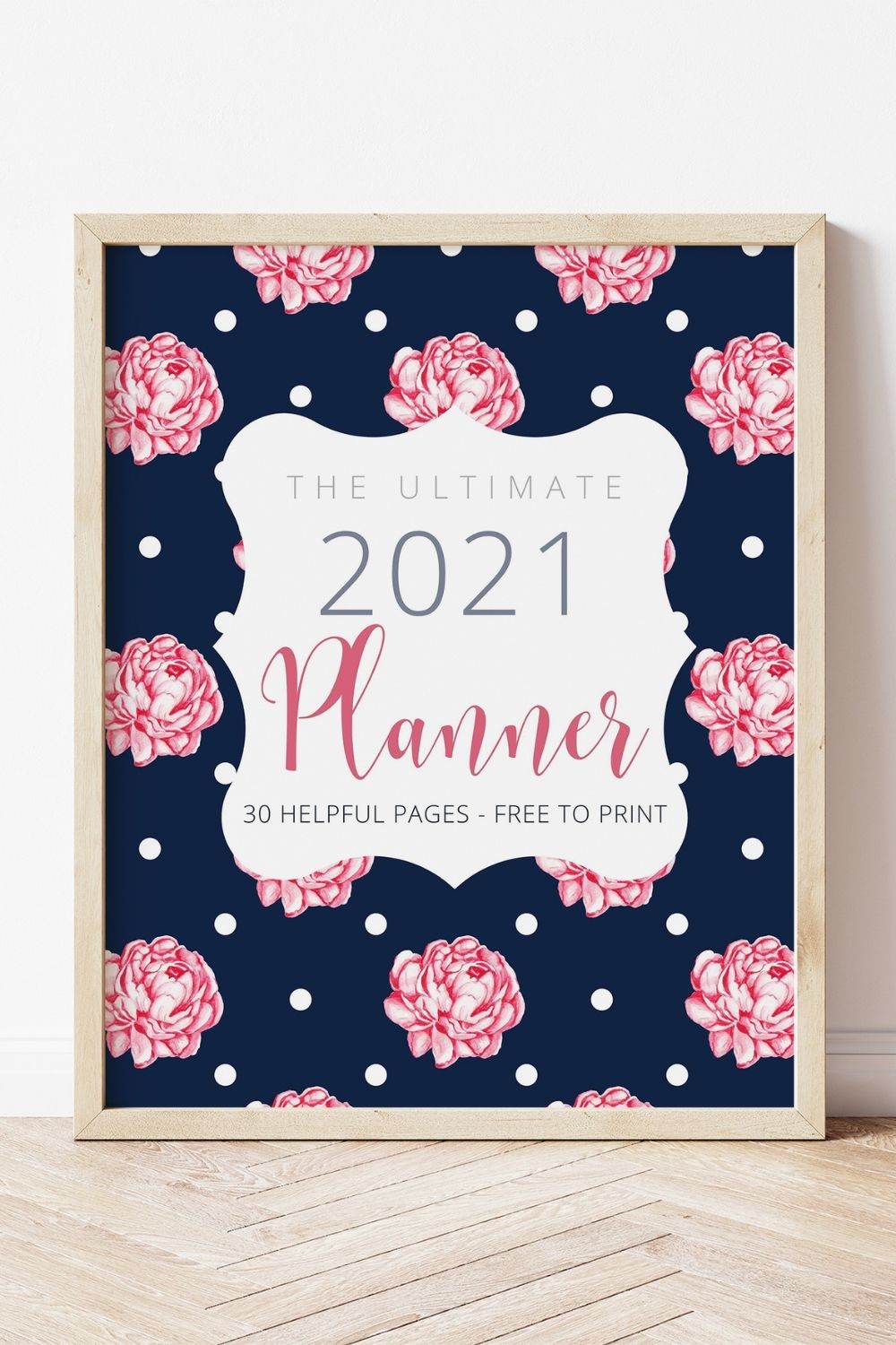 Free Printable 2021 Planner - Cover
