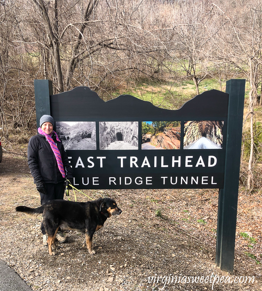 East Trailhead of the Blue Ridge Tunnel in Afton, Virginia