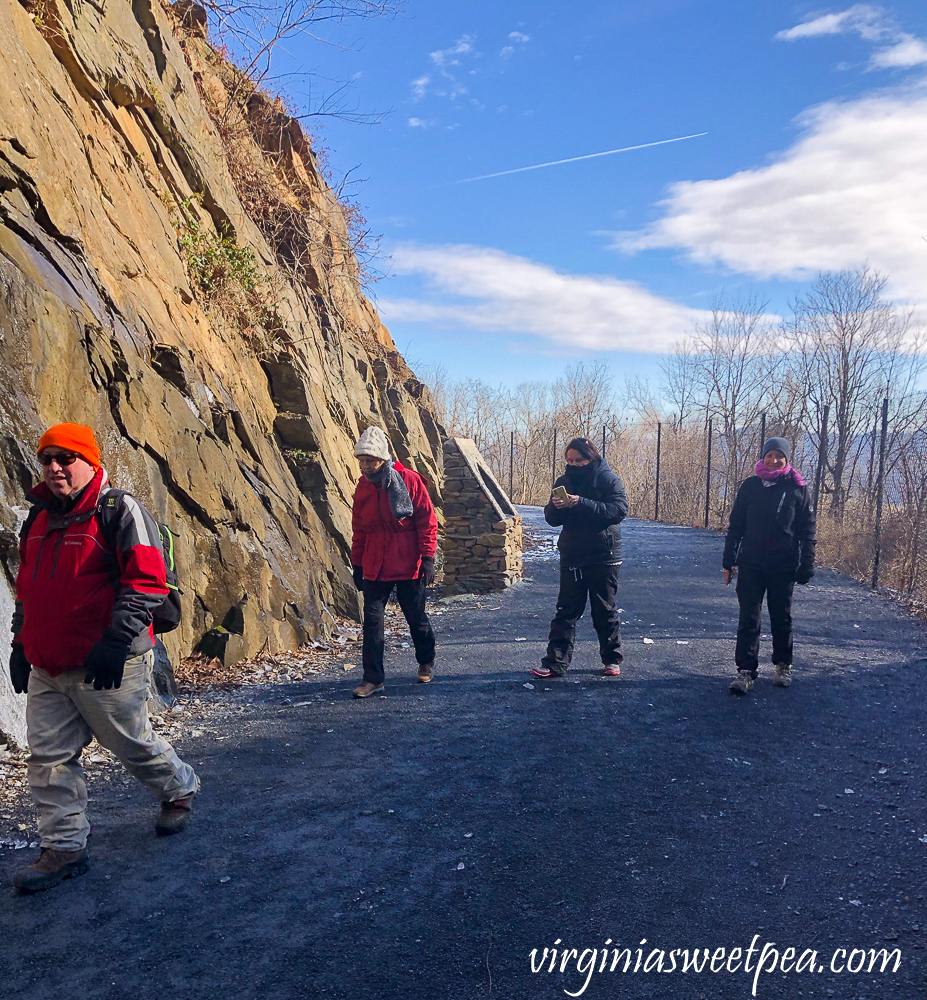 Hiking the Blue Ridge Tunnel Trail in Afton, Virginia - East side of the Trail