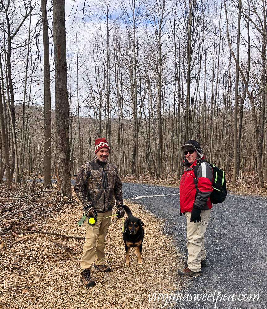 Hiking the Blue Ridge Tunnel Trail in Afton, Virginia - West side of the Trail