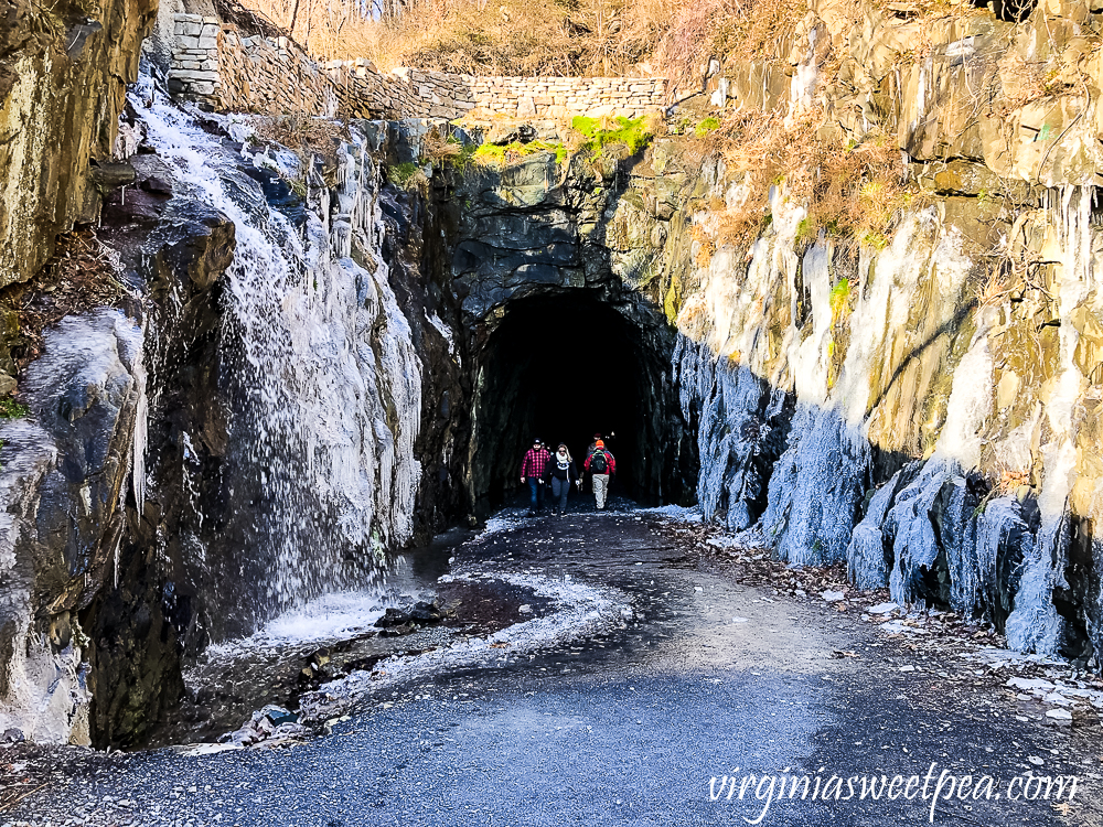 Entrance to the east end of the Blue Ridge Tunnel in Afton, Virginia