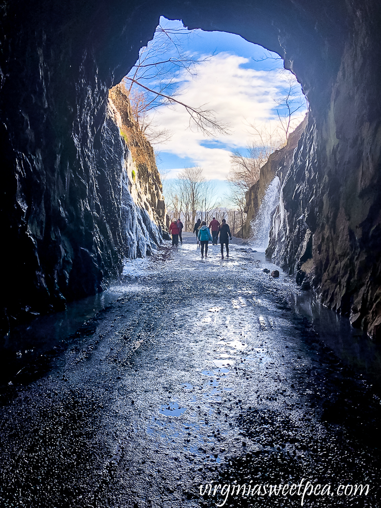 Entrance to the east end of the Blue Ridge Tunnel in Afton, Virginia