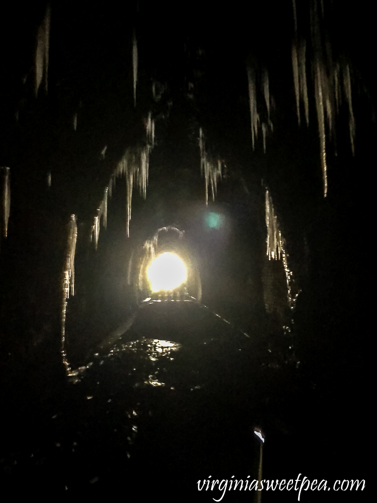 Icicles in The Blue Ridge Tunnel, December 2020