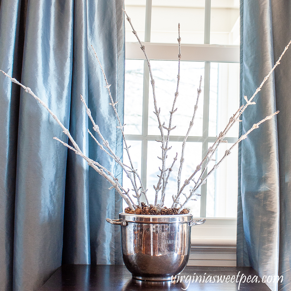 DIY Frosted Branches - Sweet Pea