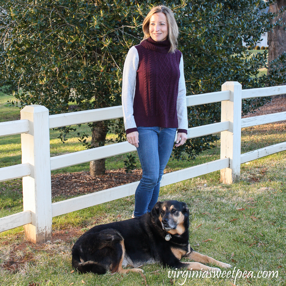 Market & Spruce Bernice Cowl Neck Pullover