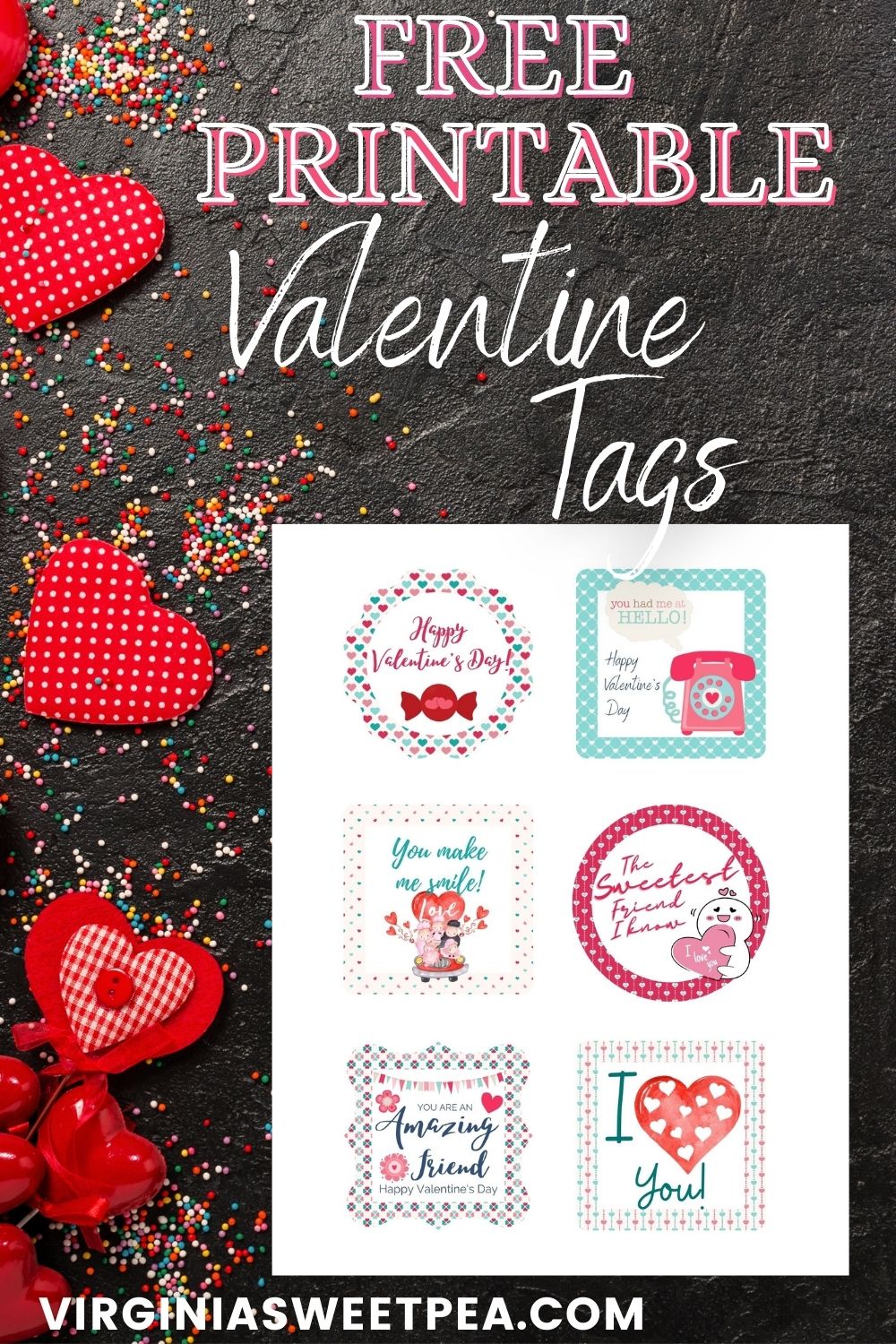 Free Printable Valentine's Day Tags