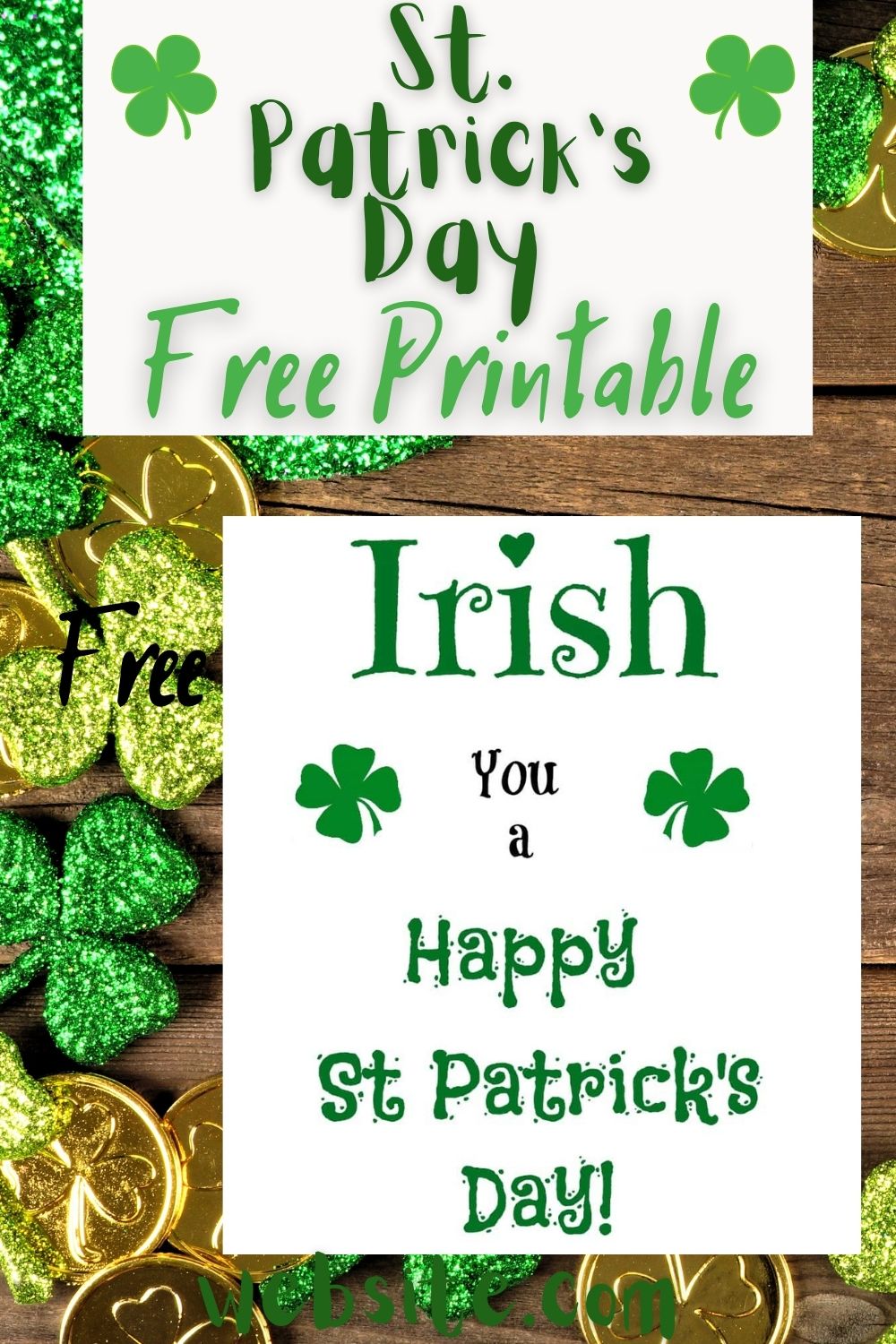 St. Patrick's Day Free Printable