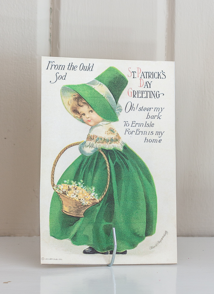 From the Ould Sod St. Patrick's Day Greeting vintage postcard