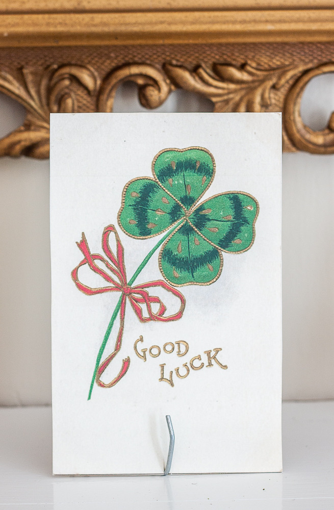 Good Luck vintage St. Patrick's Day postcard