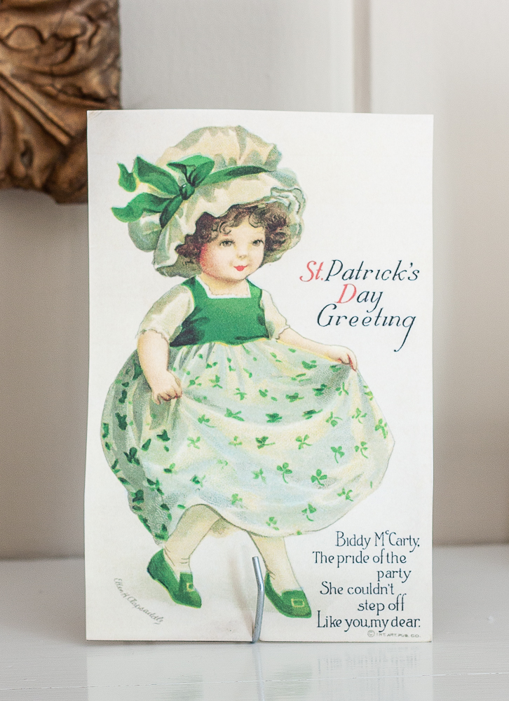 Vintage St. Patrick's Day postcard