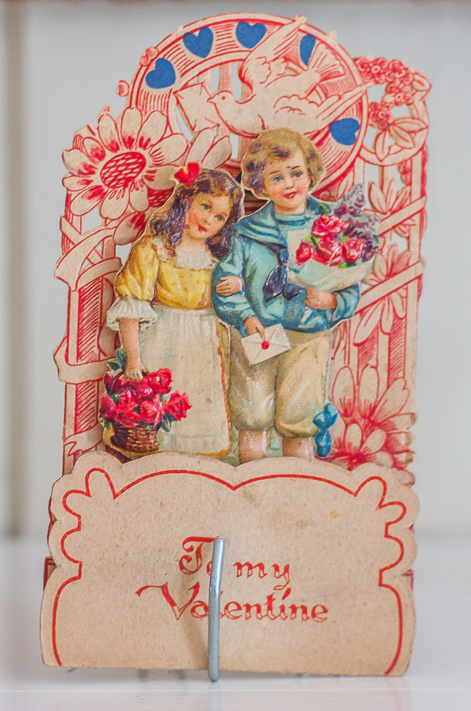 Early 1900s vintage Valentine's Day card