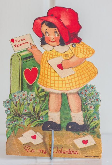 1920s vintage Valentine's Day card