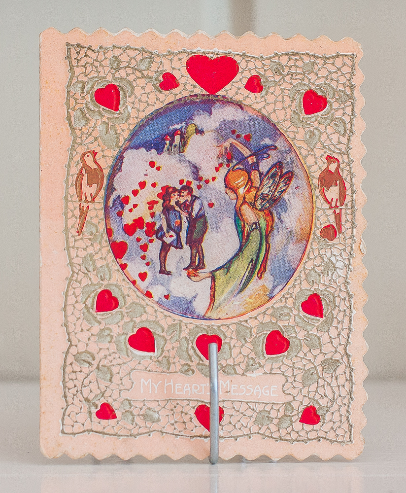 1920s Valentine's Day card