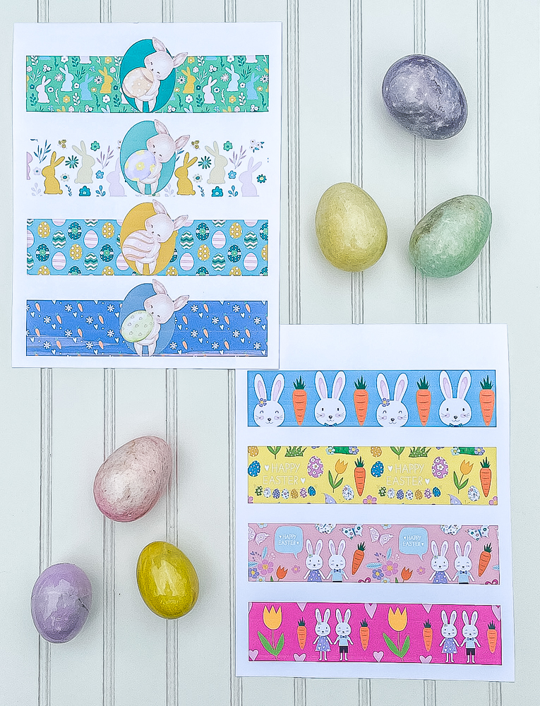 free printable easter egg holders