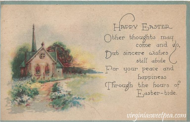 17 Antique Easter Postcards - Sweet Pea