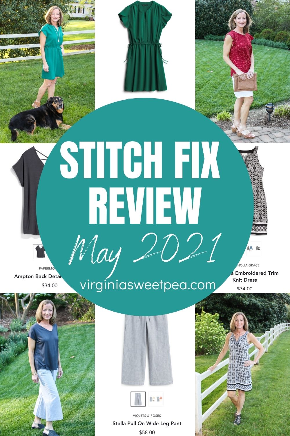 Graphic for Stitch Fix Review for May 2021