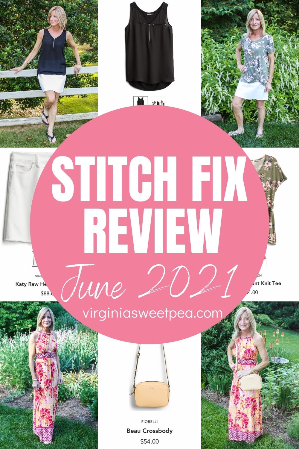 Pin graphic for June 2021 Stitch Fix Review