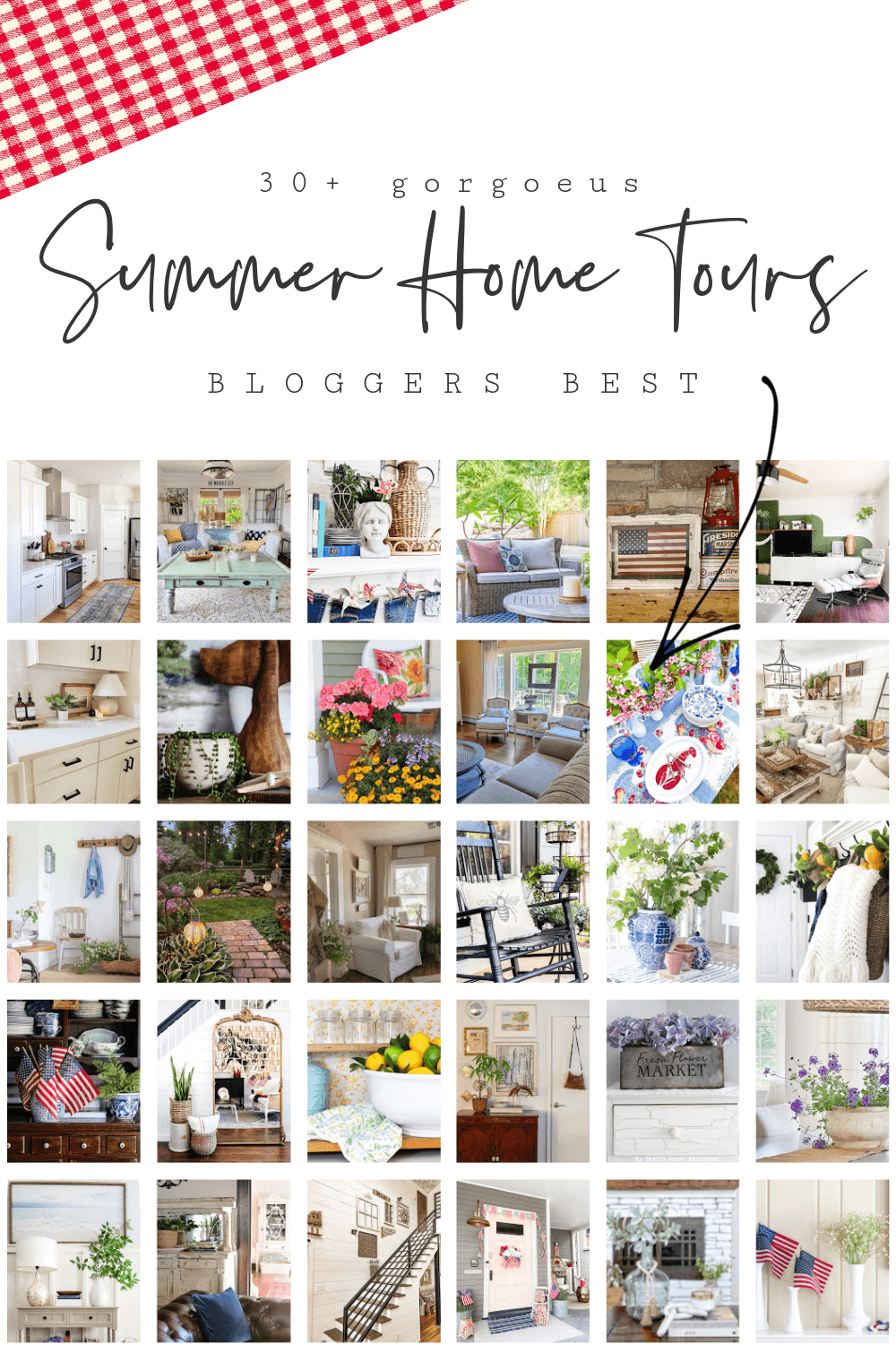 Blogger's Best Summer Home Tours