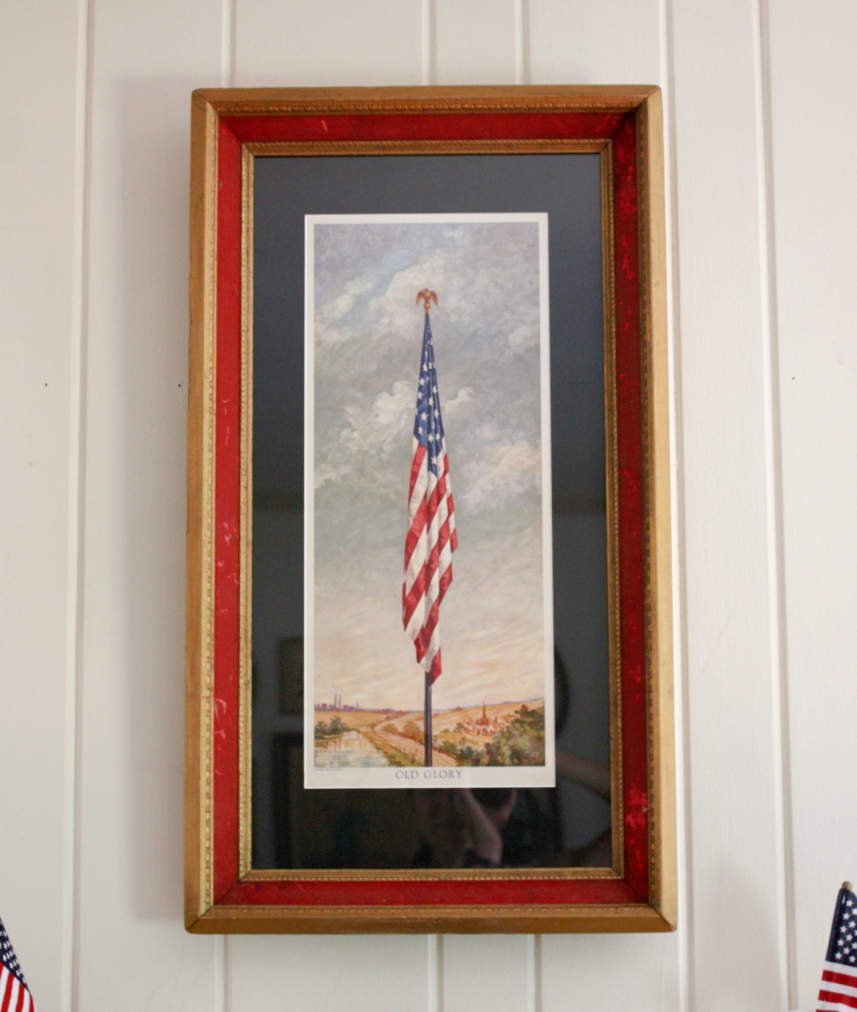 H. S. Roberts 1942 Old Glory Flag Print