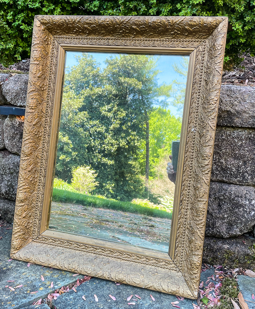 Antique Mirror with gold frame