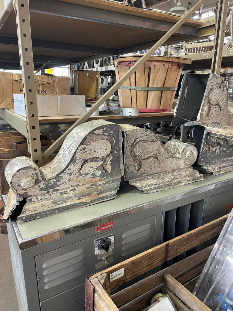 Architectural Salvage at Black Dog Salvage in Roanoke, Virginia