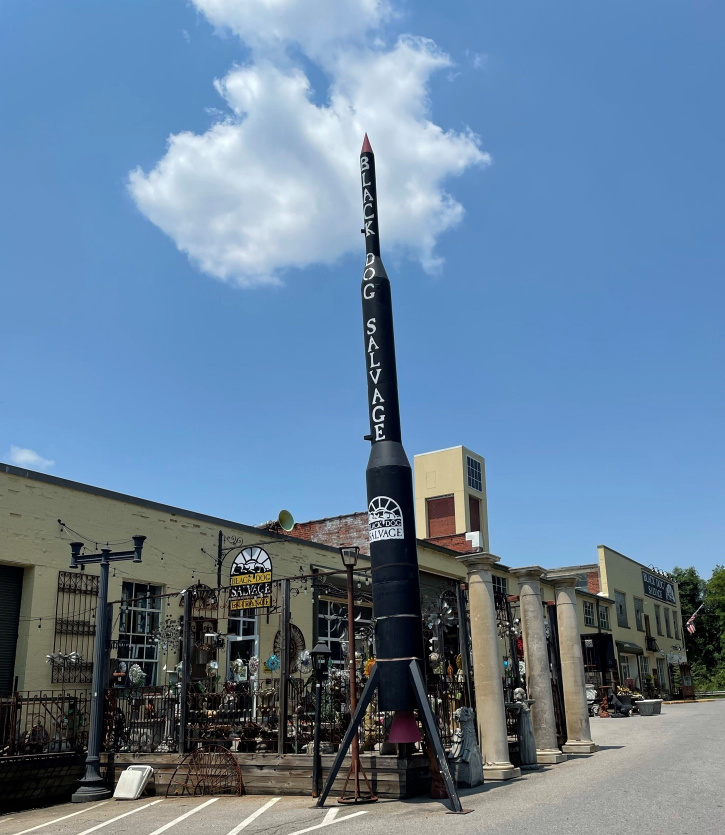 Black Dog Salvage in Roanoke, Virginia