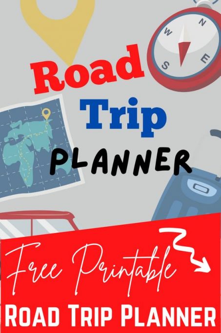 Free Printable Road Trip Planner - Sweet Pea