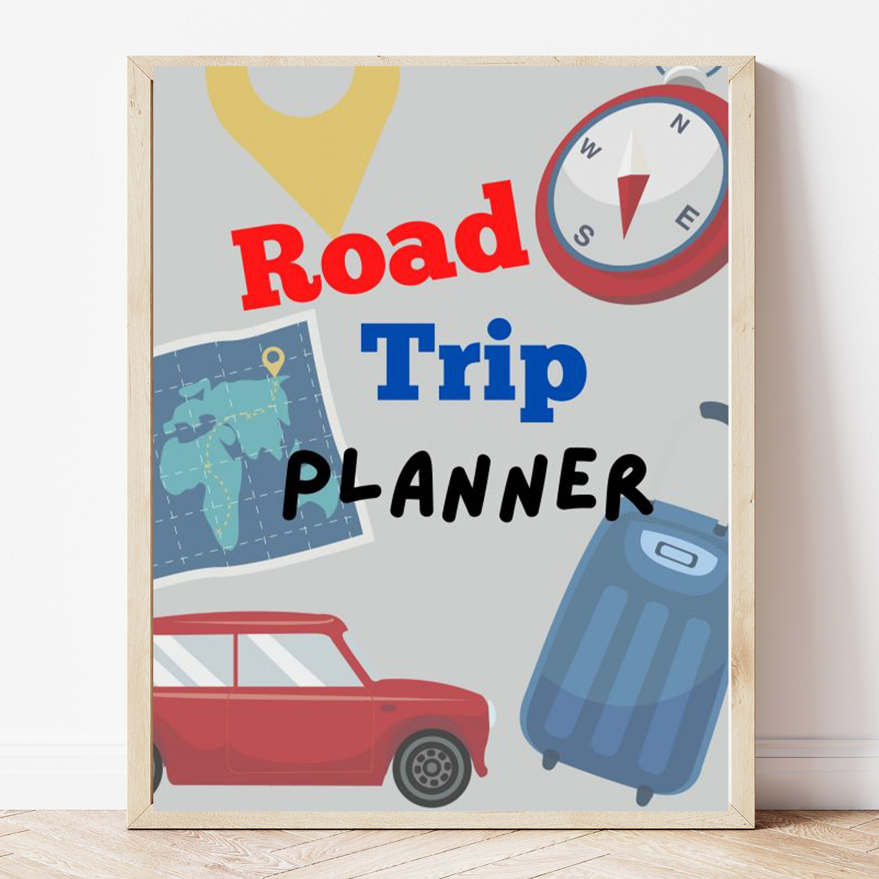 Free Printable Road Trip Planner Sweet Pea