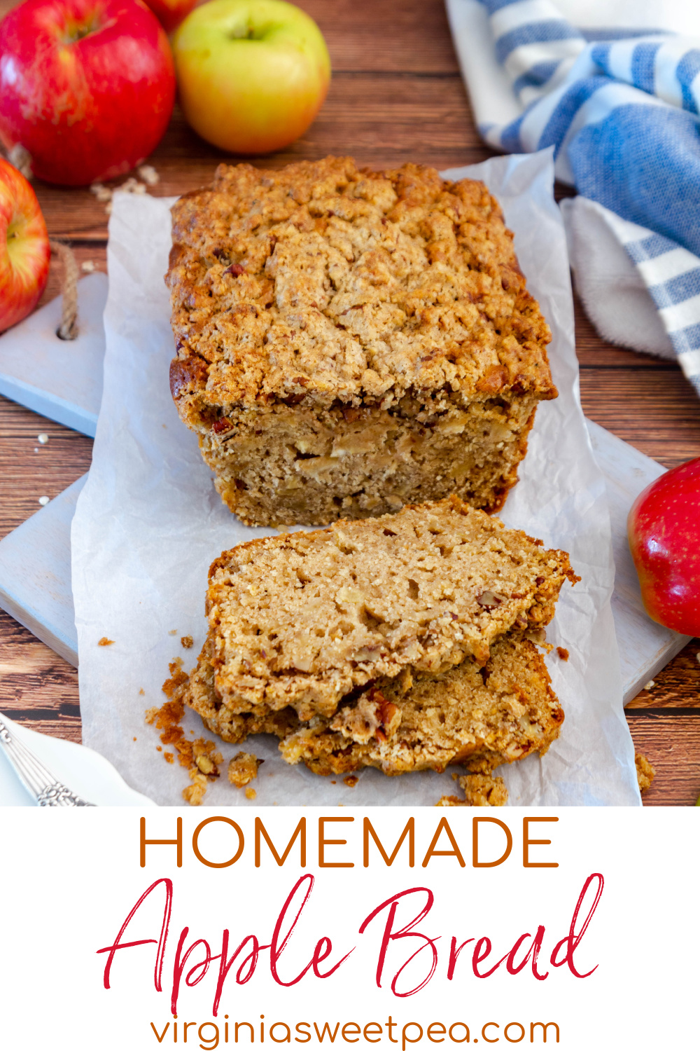 Homemade Apple Bread