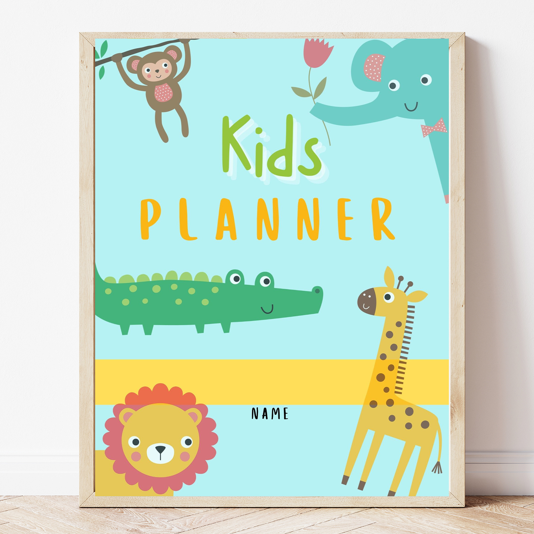 Free Printable Kids Planner