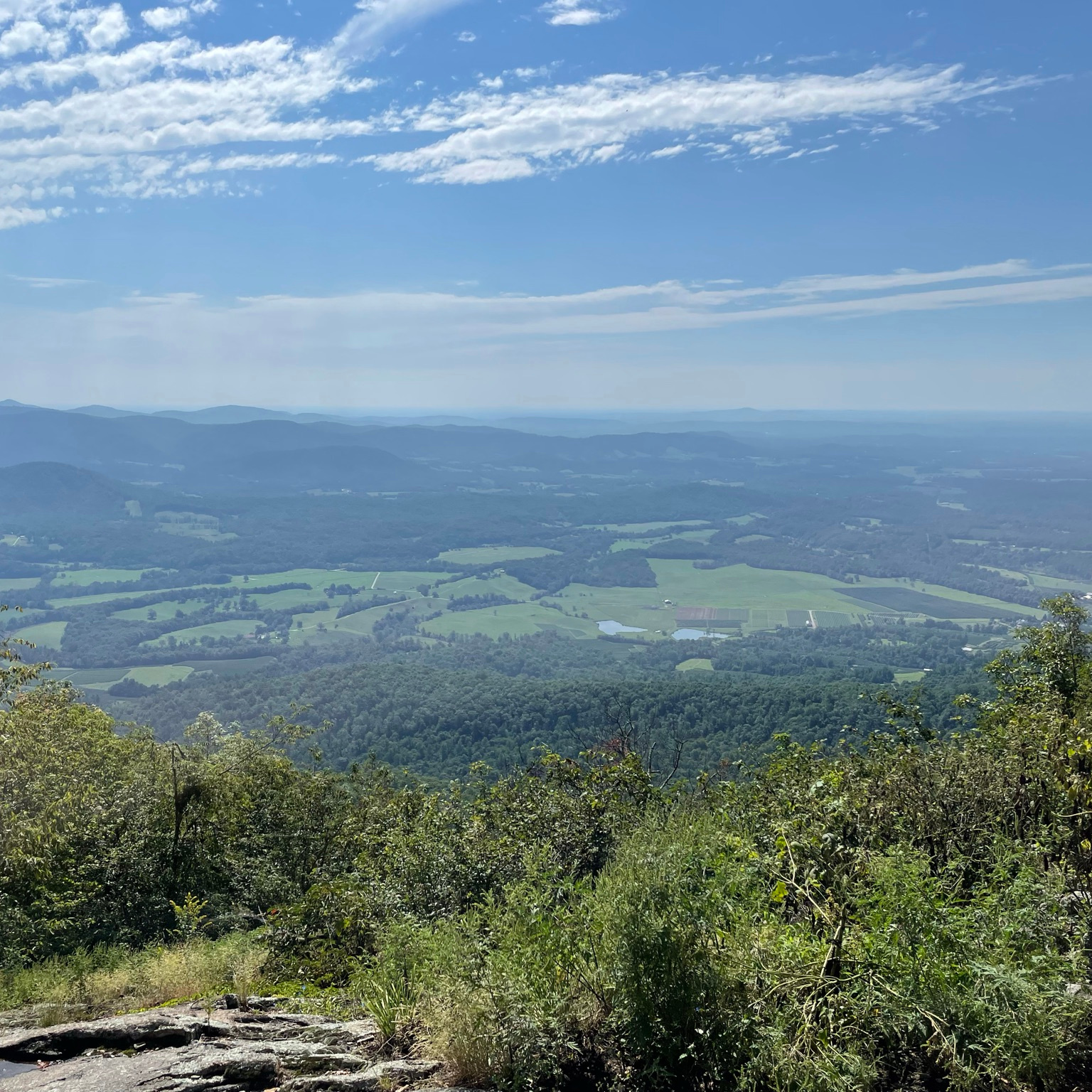 View from The Priest in Tyro, VA