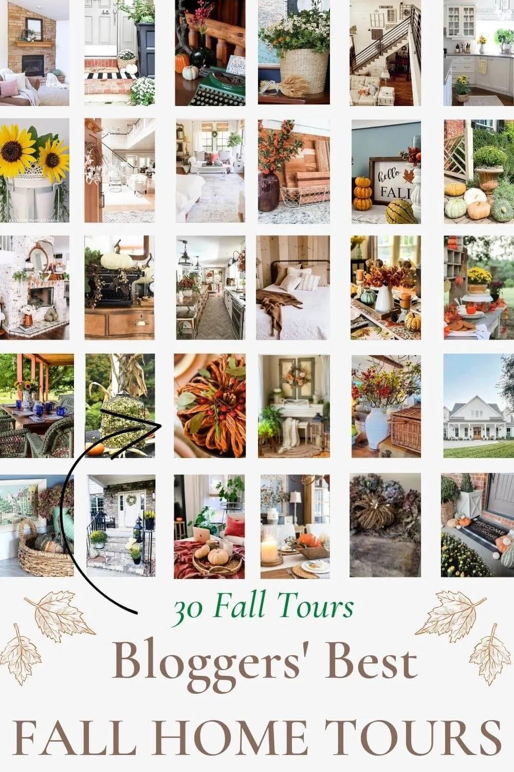 30 fall home decor tours