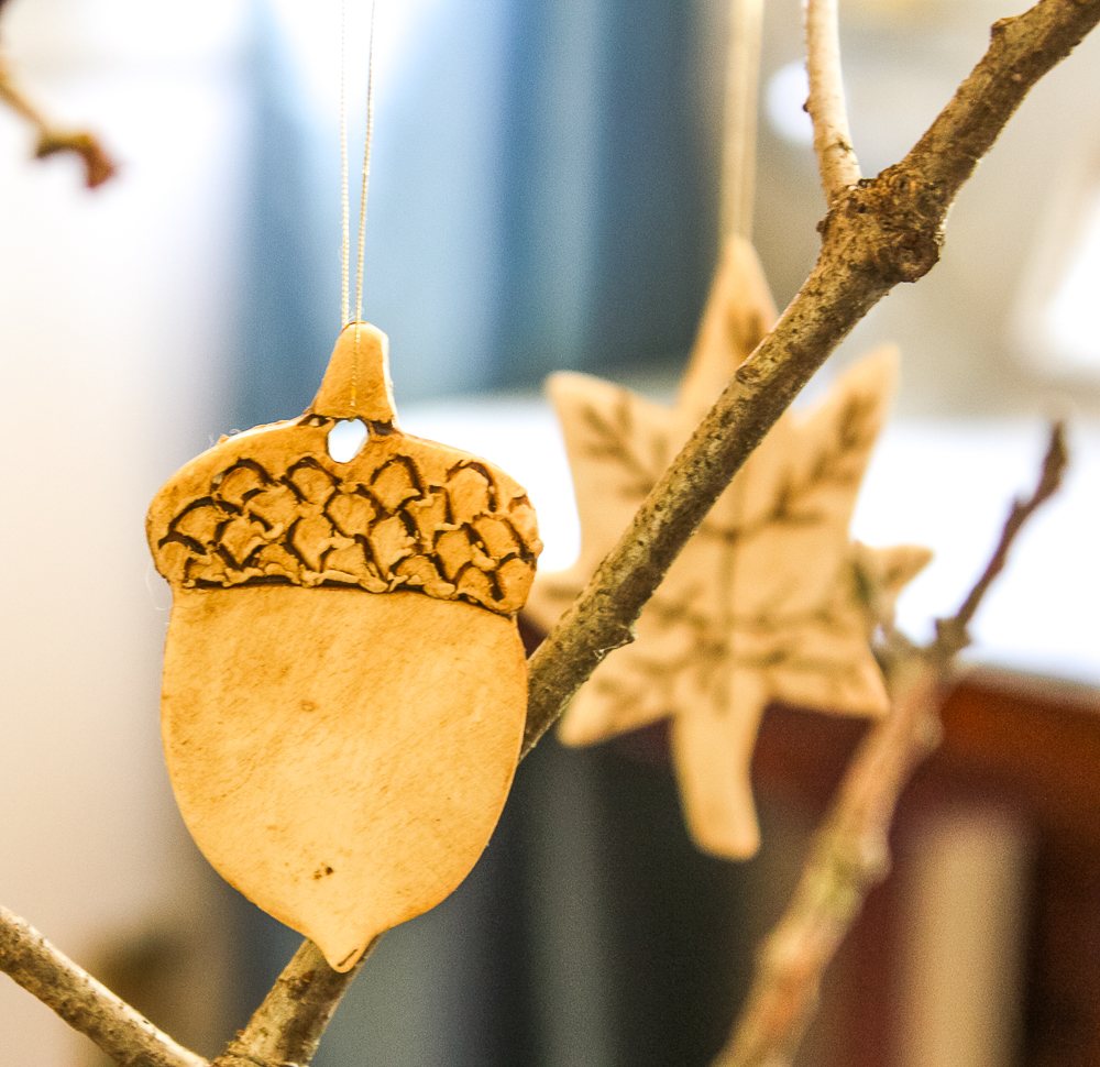 fall clay ornaments