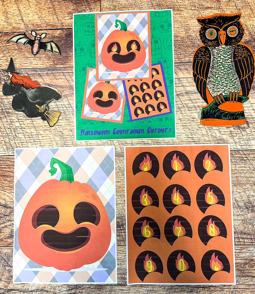 Free Printable Halloween Countdown