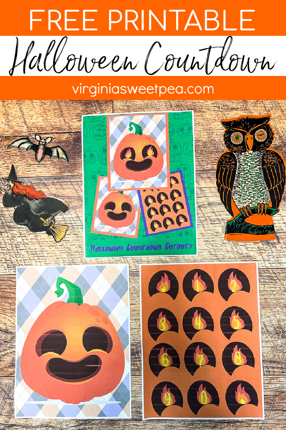 Free Printable Halloween Countdown