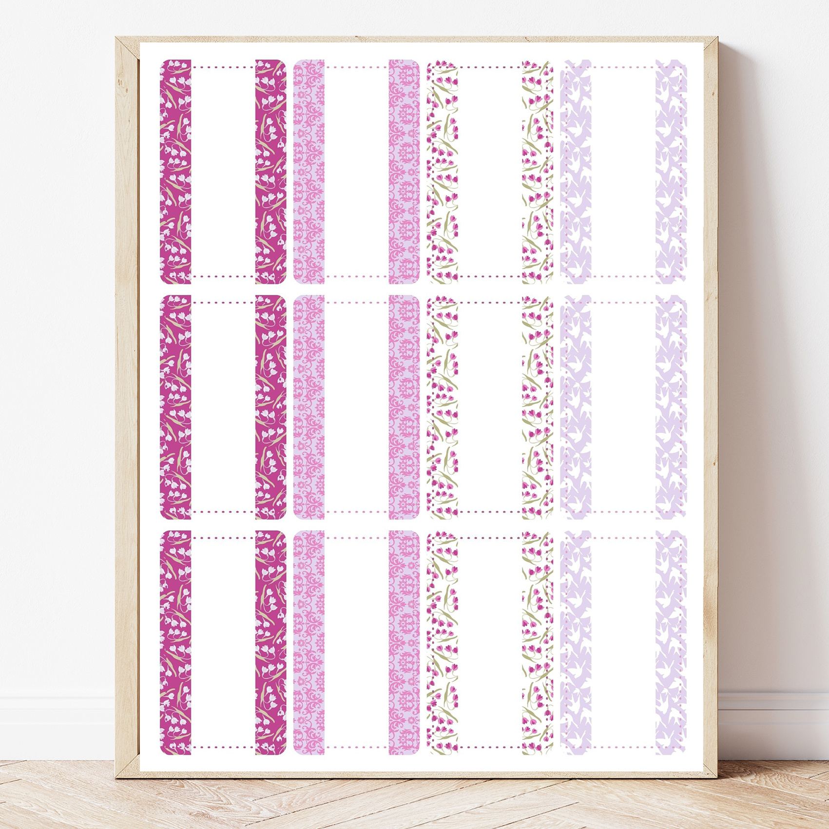 Free Printable Labels - Sweet Pea