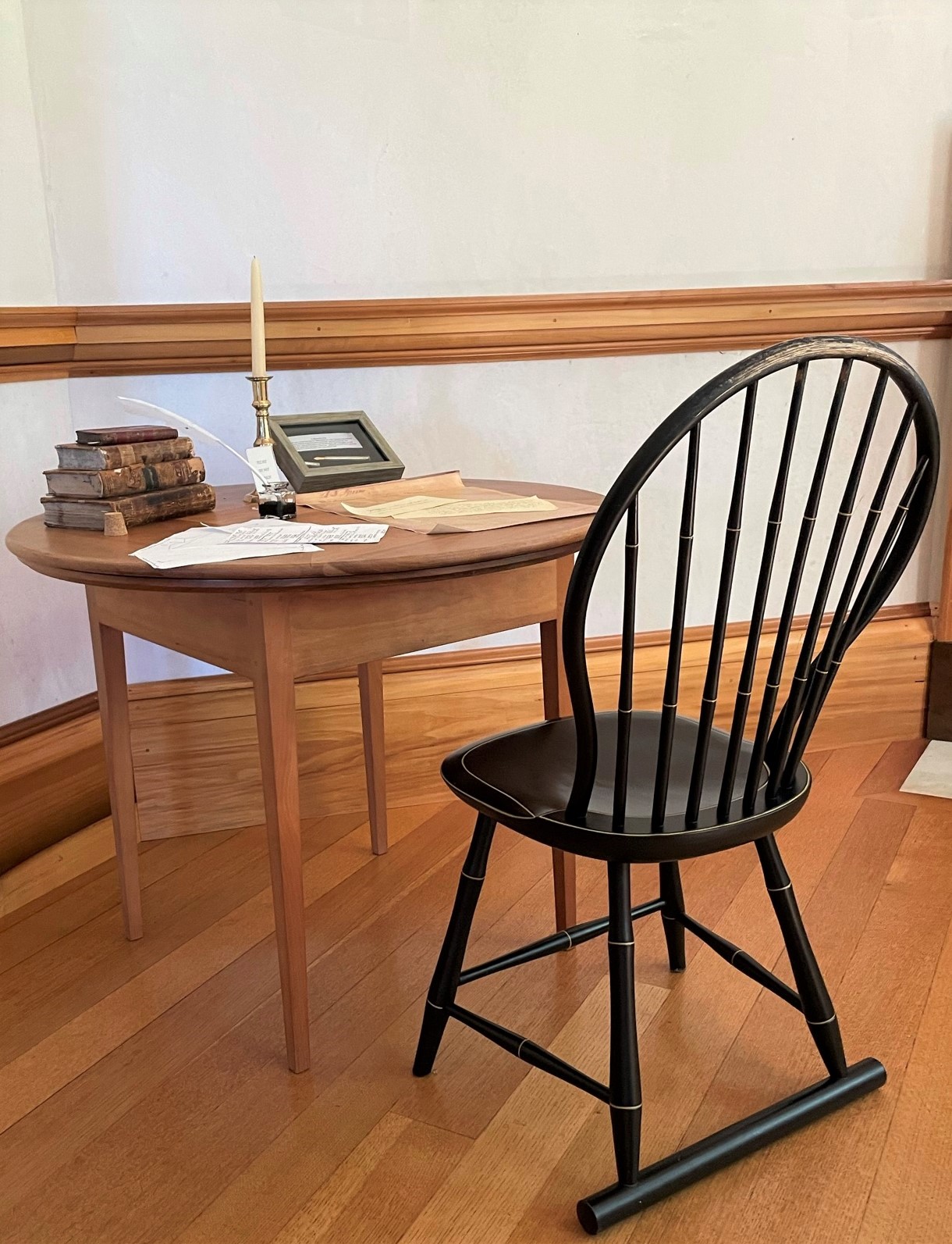 Thomas Jefferson's bedroom at Poplar Forest