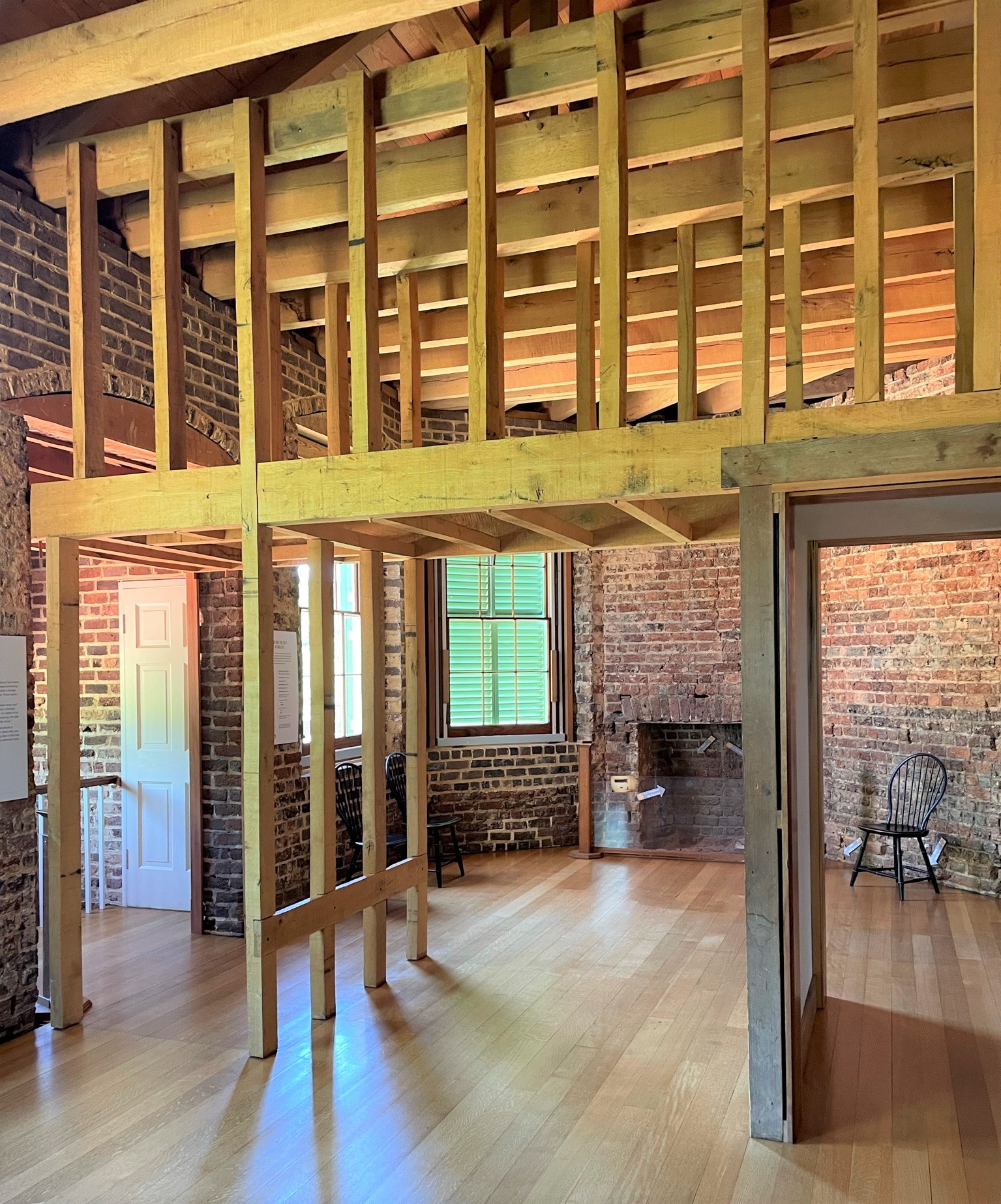 Granddaughters' bedroom at Poplar Forest