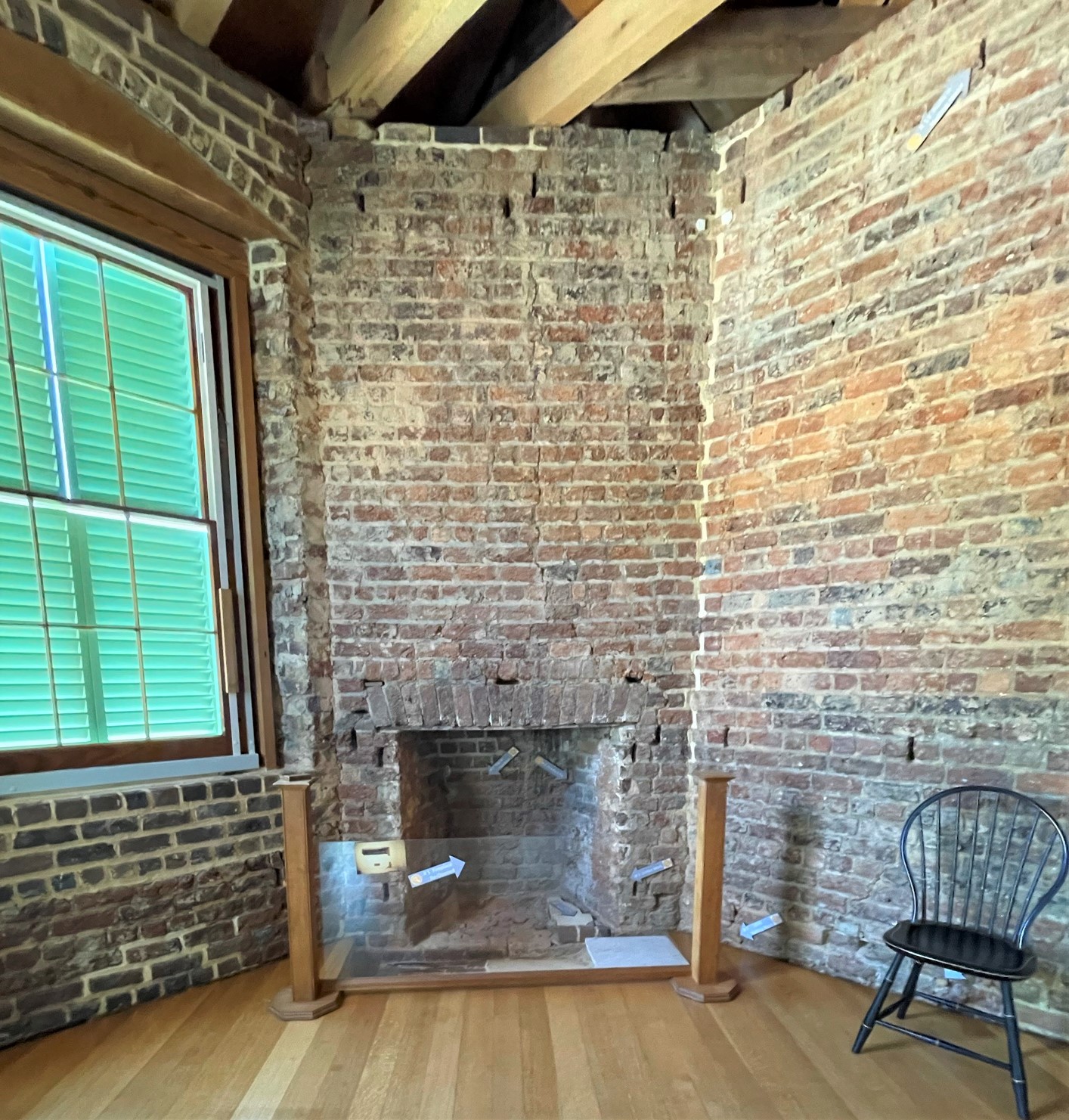 Granddaughters' bedroom at Poplar Forest