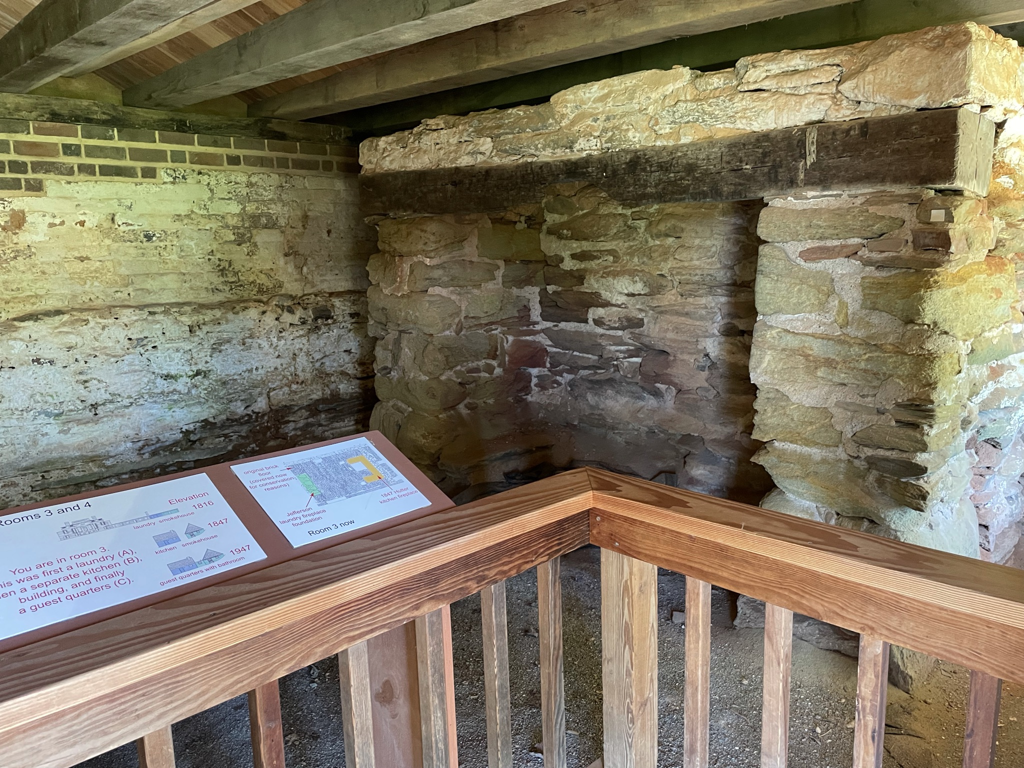 Poplar Forest Basement