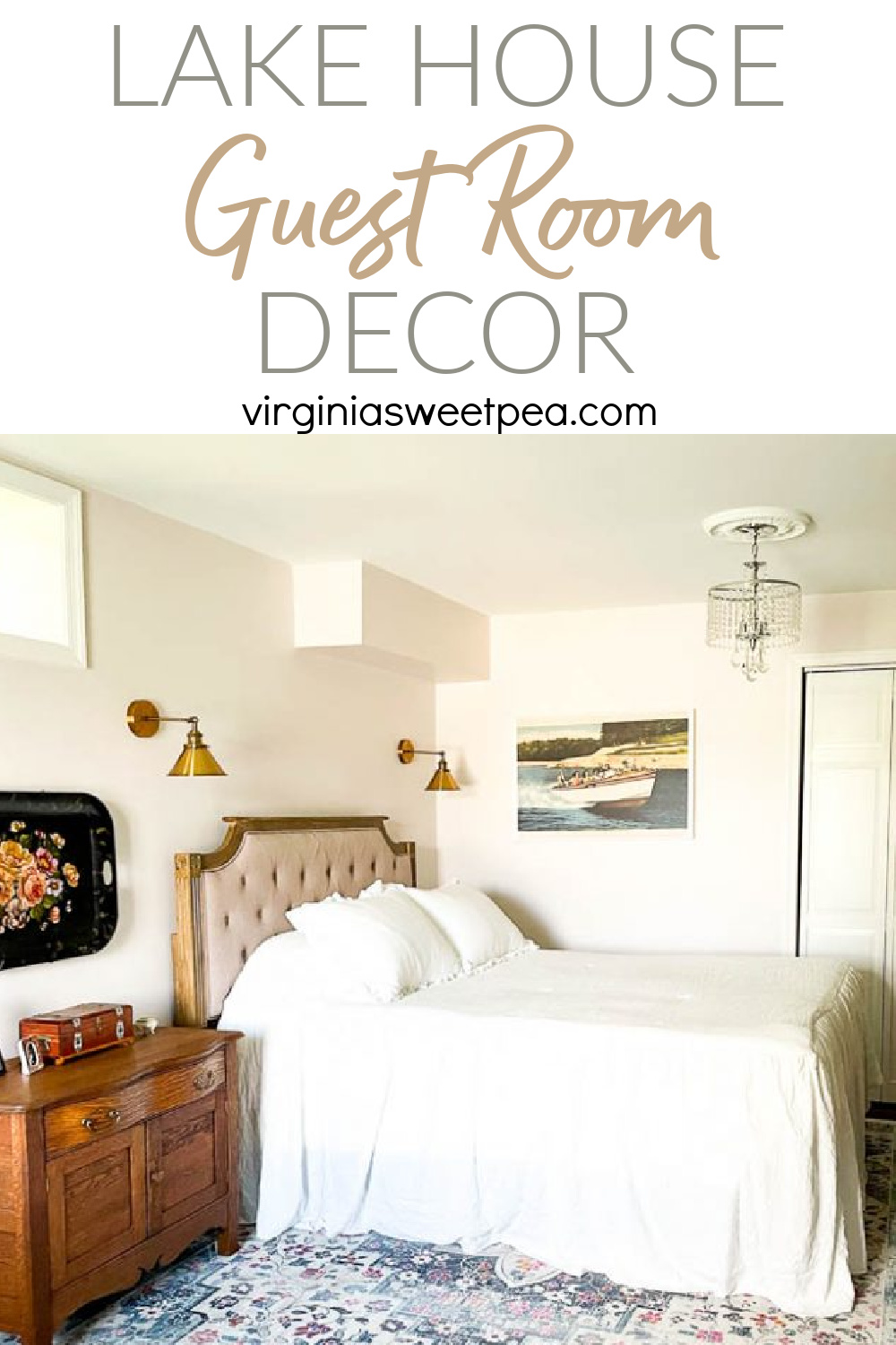 Lake House Guest Bedroom Decor