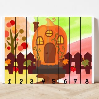 Free Printable Pumpkin Puzzles for Preschoolers - Sweet Pea
