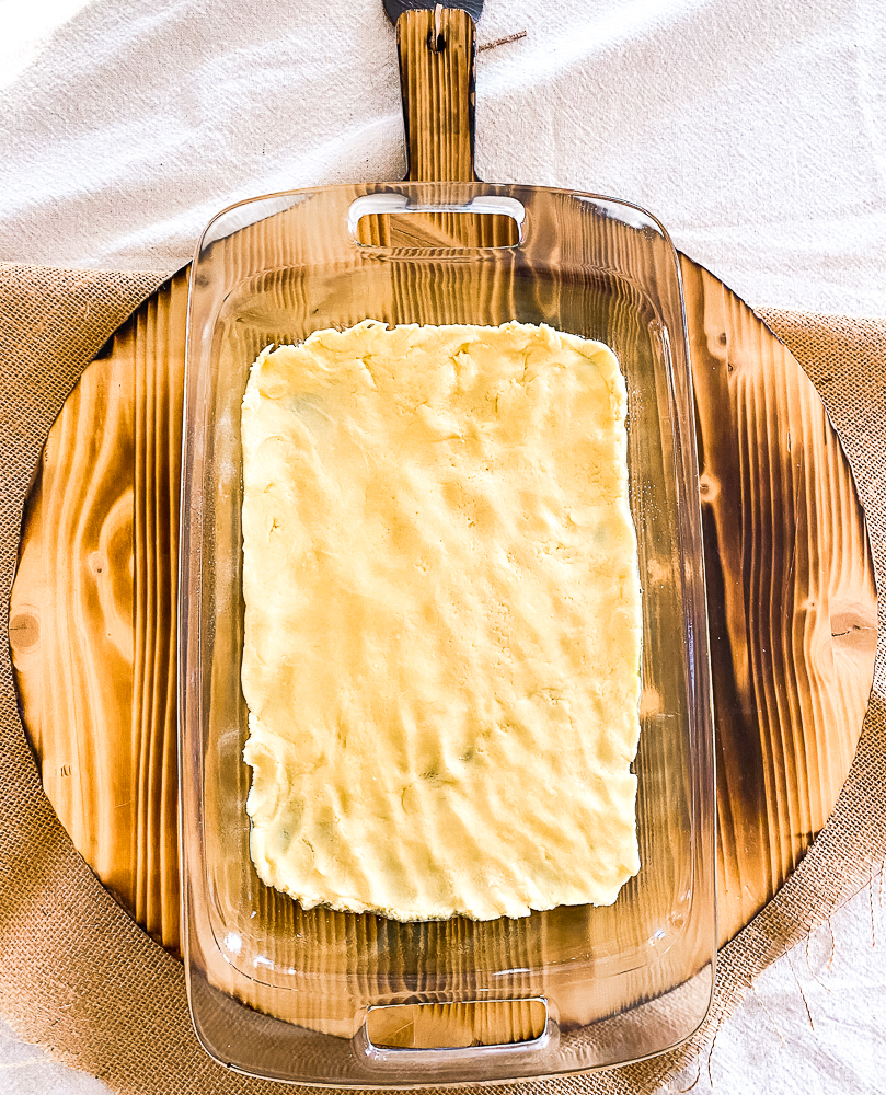 Pumpkin Bars crust