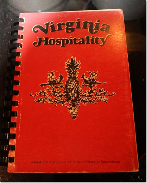 Virginia Hospitality Cookbook