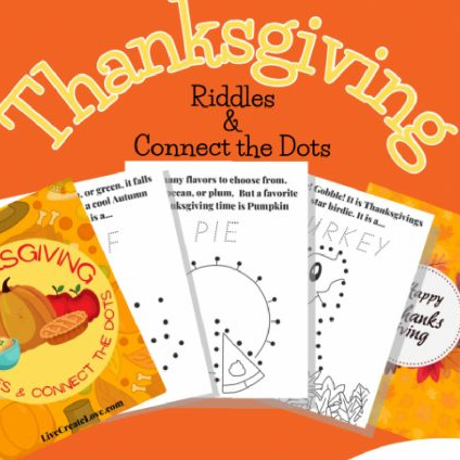 Free Printable Thanksgiving Activity Pages