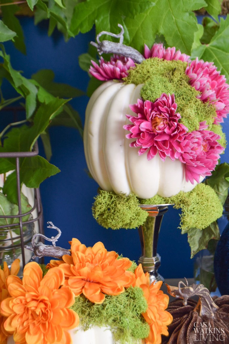 Ideas for Making Pumpkin Flower Arrangement