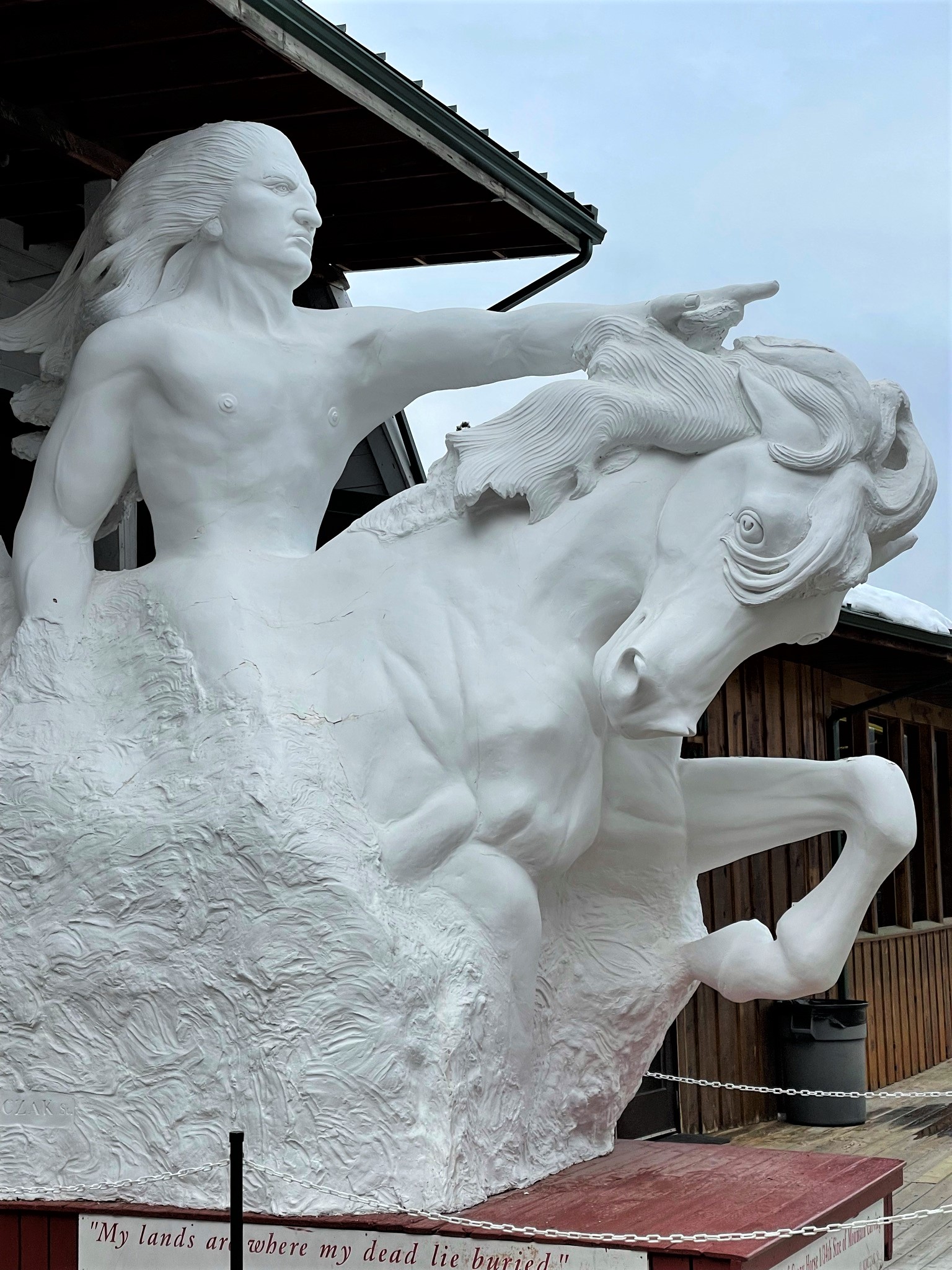 Crazy Horse Memorial in the Black Hills of South Dakota