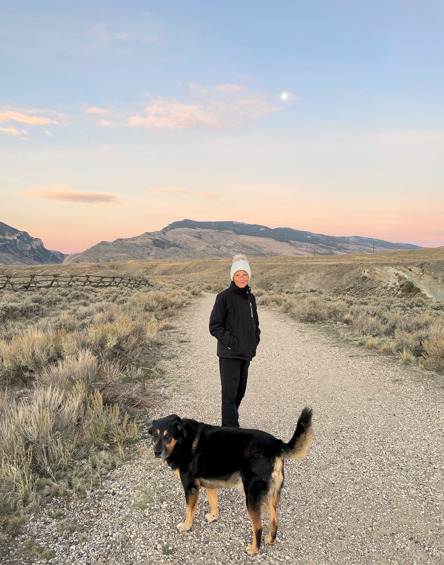 Hiking trail in Cody, Wyoming